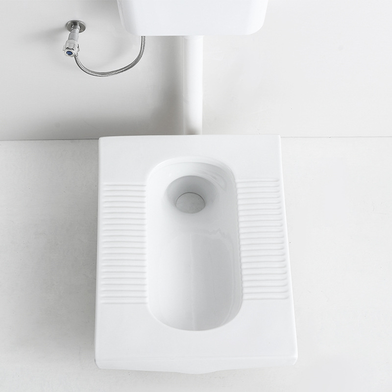 Engineering payment ceramic squat toilet, household squat toilet, squat pit, toilet bowl, hotel toilet, public restroom squat toilet details Picture