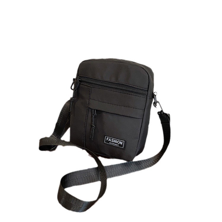New Japanese streetwear brand single-shoulder bag, men's workwear style mini backpack, ins lightweight women's mobile phone crossbody bag Item Picture