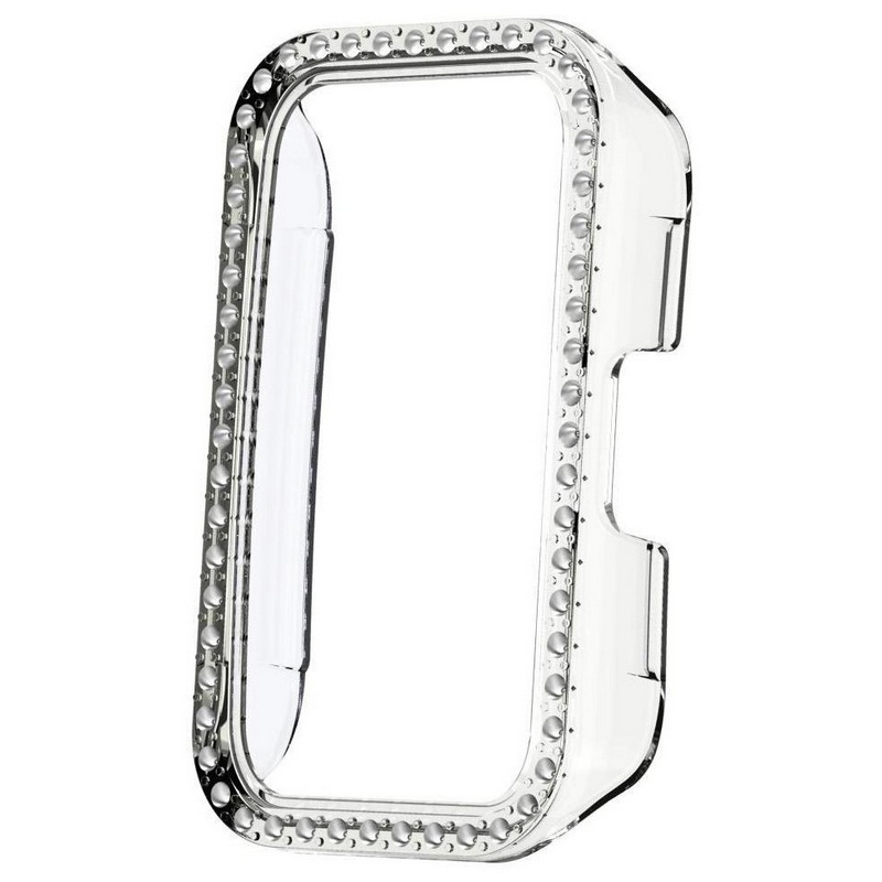 Huawei Redmi band 8/9NFC universal watch case band 10 single-row diamond watch protective case Specification drawing
