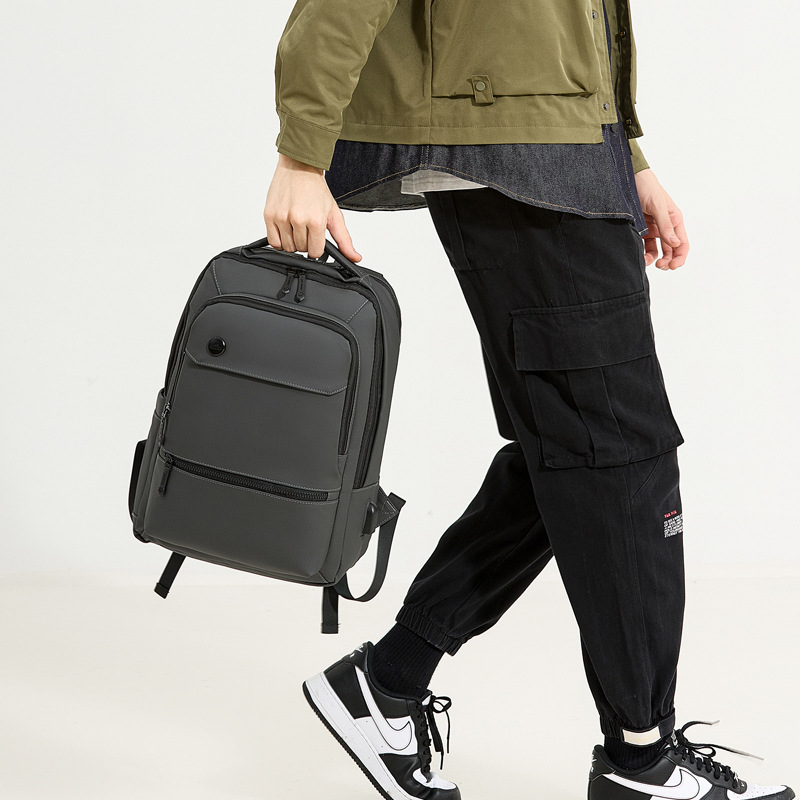 WEPOWER's new multi-functional business commuting computer backpack with USB and a large-capacity men's backpack Specification drawing