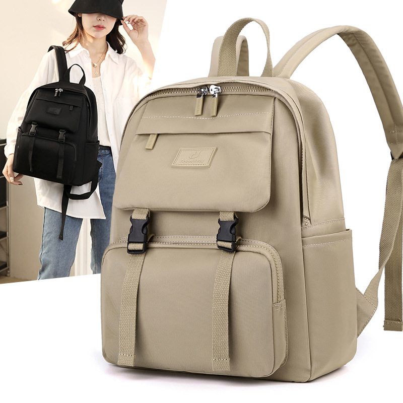 Colorful Fox large-capacity travel Backpack, women's fashionable and trendy backpack, multi-layer water-resistant schoolbag full figure