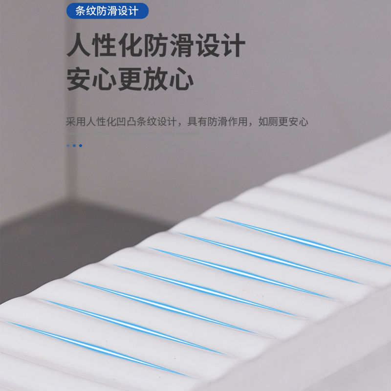 New household squat toilet integrated set, squat pit-type bathroom, ceramic rear toilet, anti-odor squat toilet Application Scenario