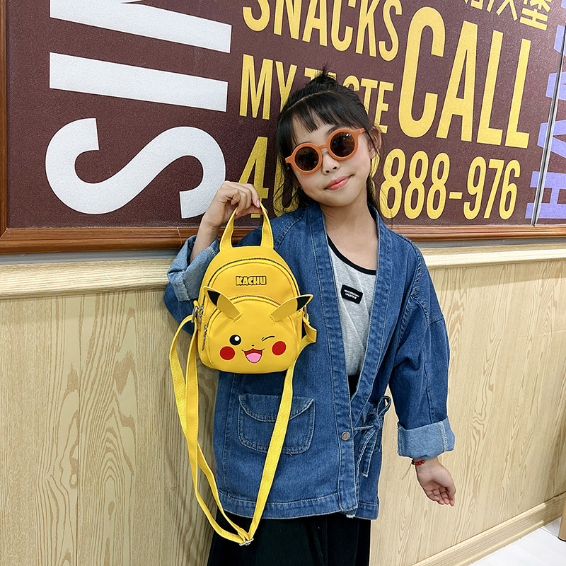 Cartoon cute children's single-shoulder small bag 2022 new style fashionable crossbody bag, stylish and casual accessory gift bag for girls details Picture
