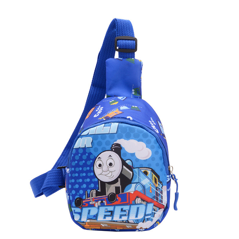 Marvel's new cartoon children's chest bag, cute kindergarten schoolbag, fashionable children's crossbody backpack, toy single-shoulder bag Item Picture