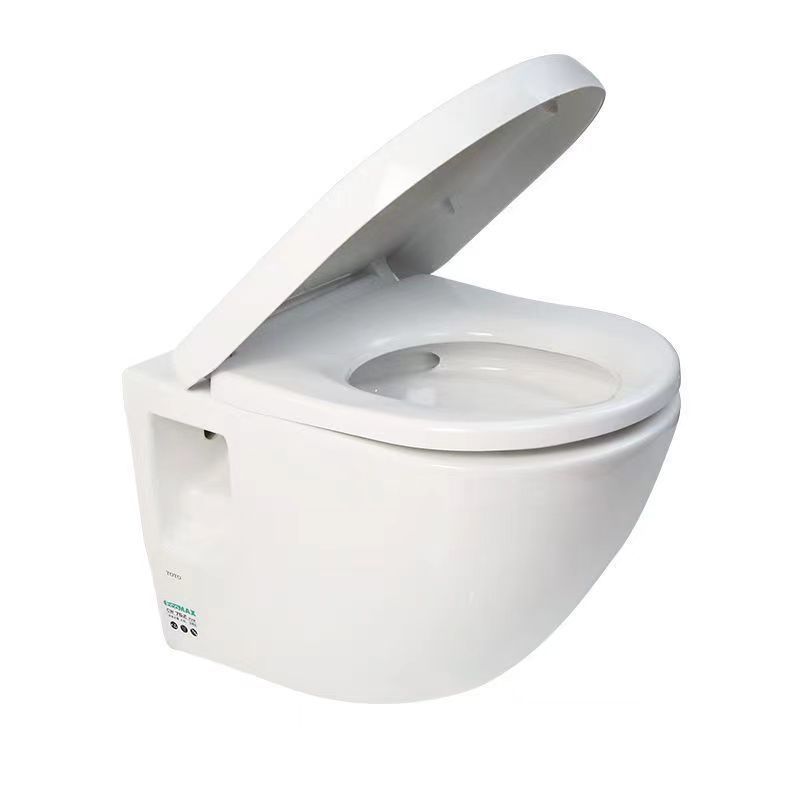 T0T0 Wall-mounted toilet, built-in hidden water tank, wall-mounted seat, suspended toilet CW762B Application Scenario