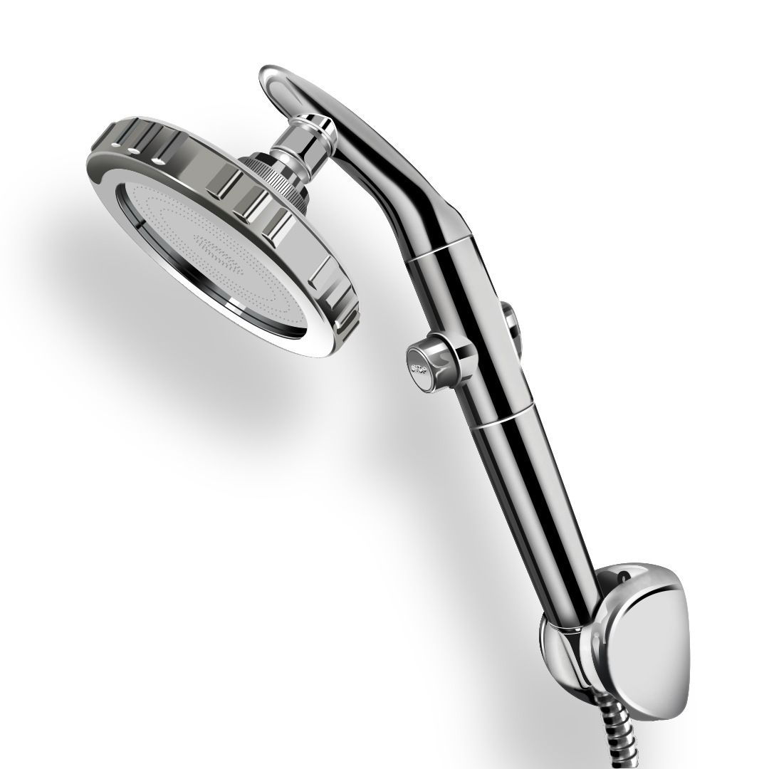 Qianyao's new pressurized large showerhead shower and bath set, household pressurized showerhead, hand-held top spray full figure
