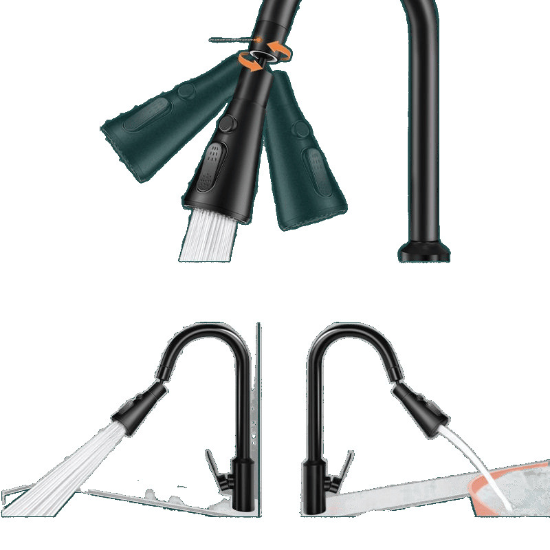Sink faucet nozzle extender, universal splash-proof joint for kitchen, extended showerhead to cross-border e-commerce Item Picture