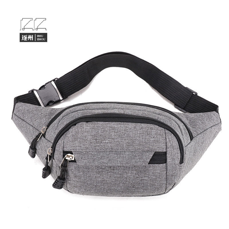 New waist bag for men and women, multi-functional large-capacity cashier business bag, wear-resistant outdoor sports mobile phone wallet, waist bag full figure