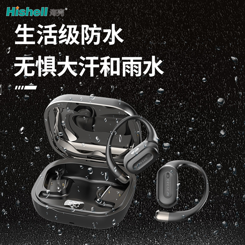 The new open product OWS08 over-ear Bluetooth translation headphones support real-time translation between 144 multiple languages Application Scenario