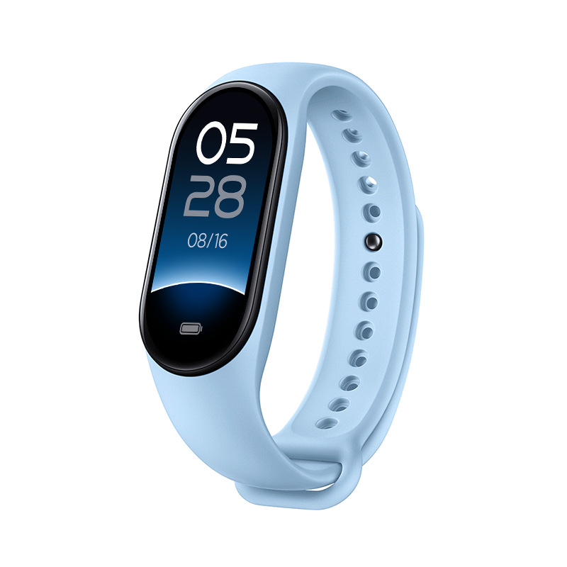 The cross-border hot new product M9 fitness step-counting smart bracelet features intelligent reminders for heart rate, blood oxygen, sleep monitoring, and is a factory gift Application Scenario