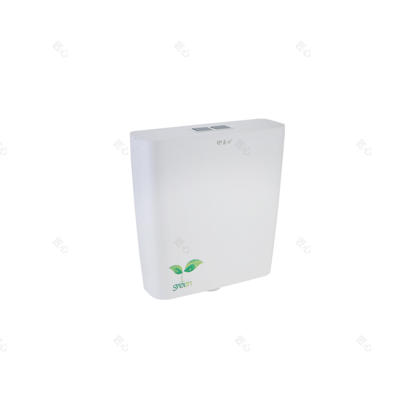 Toilet water tank with high flushing force, household toilet water pump tank, one-button bathroom squat toilet, squat toilet, water tank manufacturer Item Picture