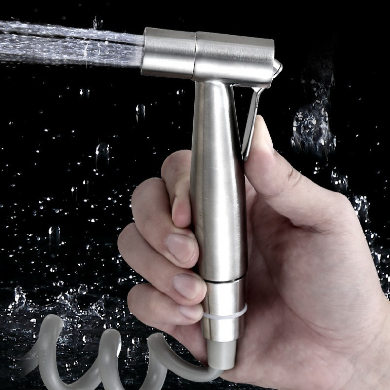 Toilet spray faucet, feminine wash nozzle, toilet and bathroom water companion, flushing device, household high-pressure pressurized supply Application Scenario