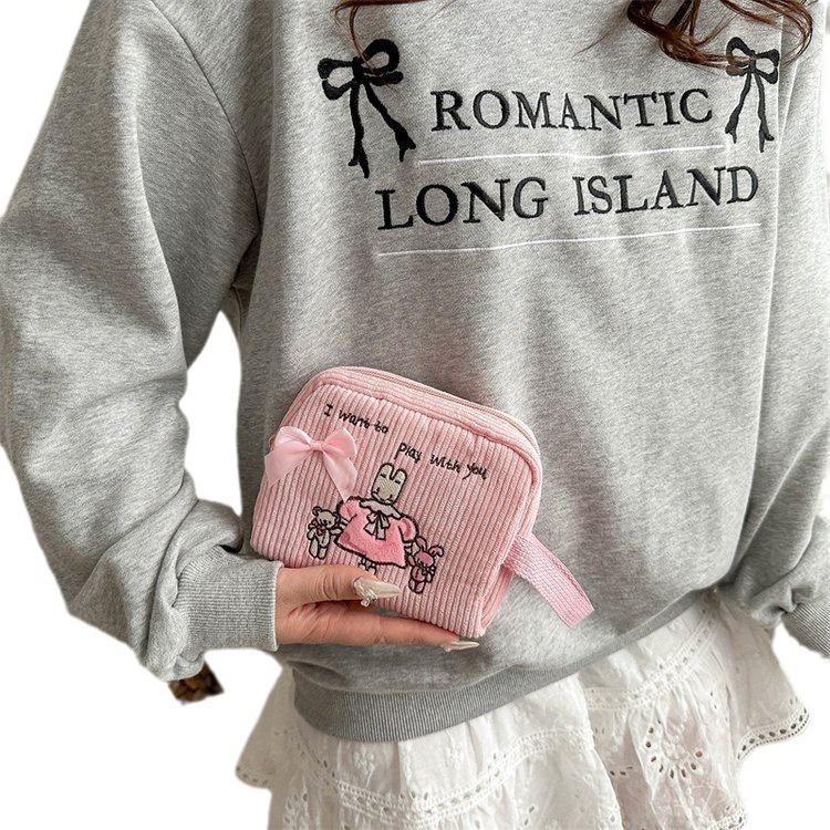 New cartoon style Japanese girl's heart, cute large-capacity key case, mahjong hand-held coin purse, wholesale of daily necessities Item Picture