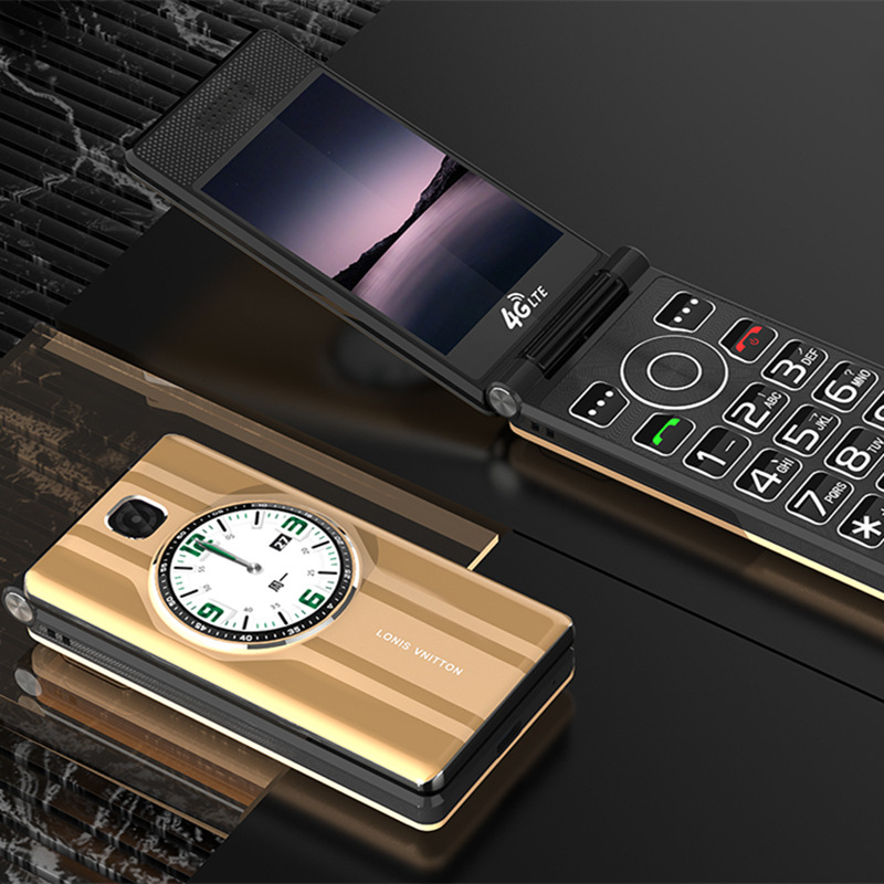 3.0 Dual screens, ultra-high appearance level, ultra-long battery life of 60 days, full network compatibility 4G, China Mobile, China Unicom, China Telecom 5G, elderly mobile phone Item Picture