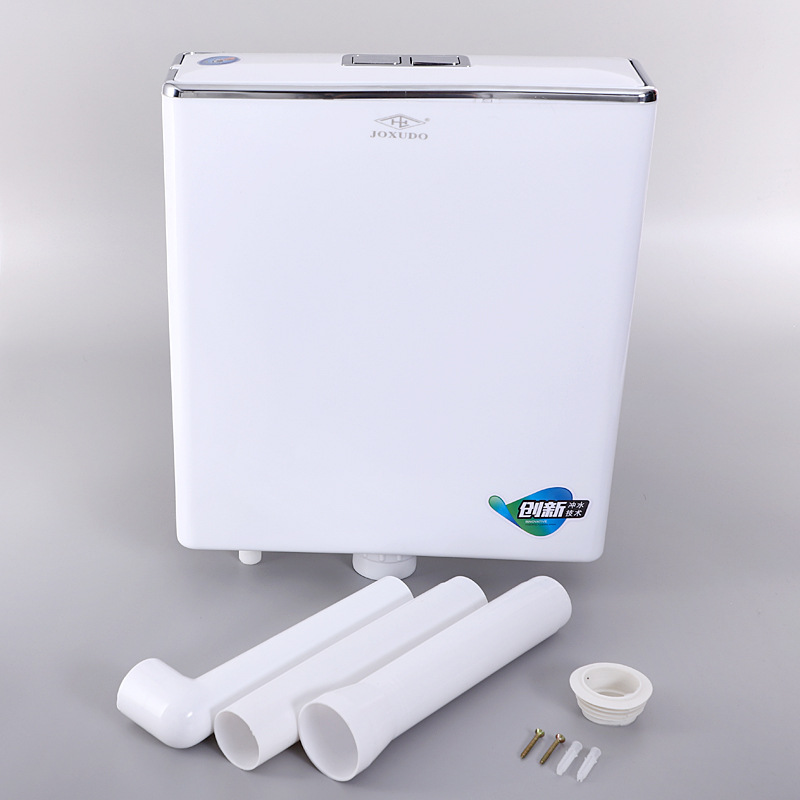 Toilet squat toilet, silent water tank, squat toilet, double-speed flushing water tank, household water pump, wall-mounted large-capacity strong flushing water tank Application Scenario
