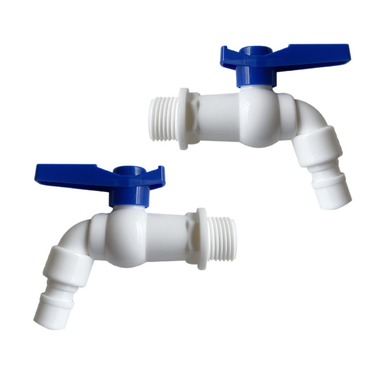 Plastic faucets, high-flow faucets, anti-freezing faucets, thickened faucets, complete range of ball valve faucets, high-flow faucets Item Picture