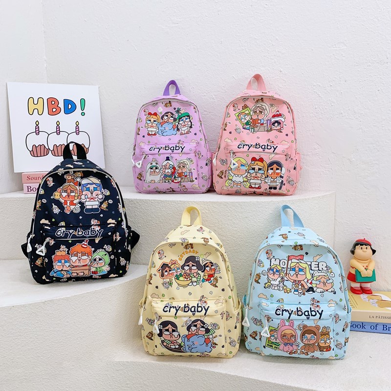 New cartoon-patterned kindergarten small class children's schoolbag for boys and girls aged 4-6, casual and lightweight backpack details Picture