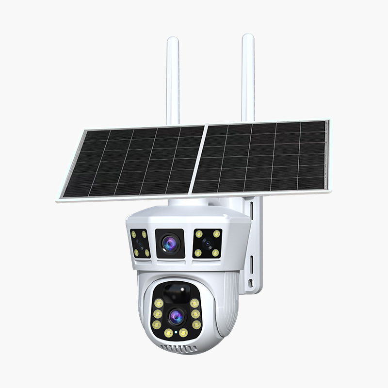 360-degree all-angle home camera, wireless mobile phone, remote outdoor night vision, 4G solar photography Item Picture