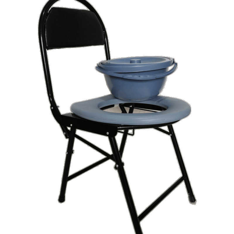 Folding toilet chair for the elderly, pregnant women, squat toilet, disabled toilet, new household toilet, household elderly supply chain Item Picture