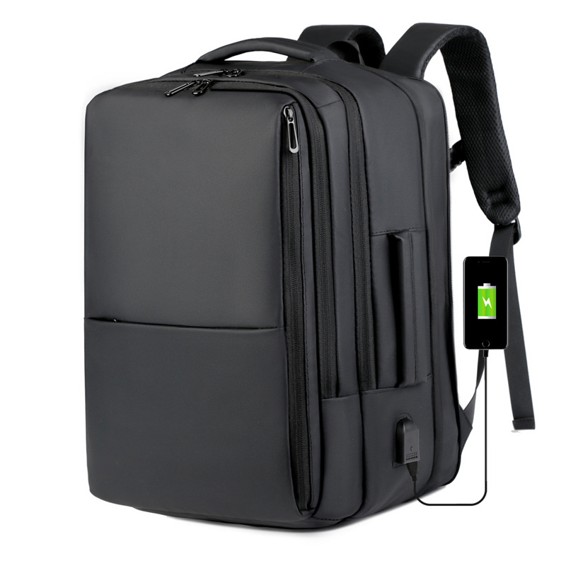 Backpacks for men, laptop bags for leisure and business travel, large-capacity schoolbags for middle school students, backpacks for men on business trips full figure