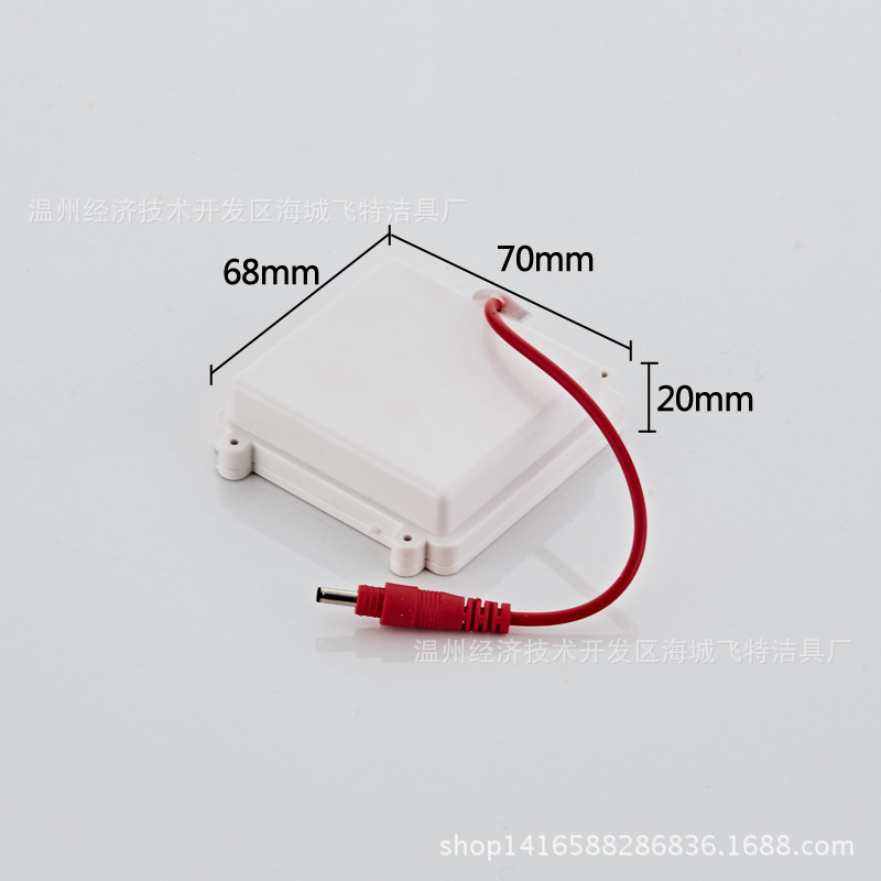 Induction urinal, induction toilet, 6V power transformer, four AA batteries, battery box, induction power supply Specification drawing