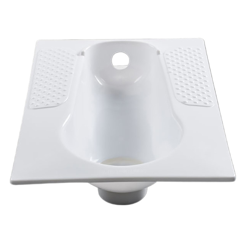 Squat toilet, household old-fashioned toilet, squat pit, direct-through bathroom, toilet bowl, toilet bowl, household plastic consignment Item Picture