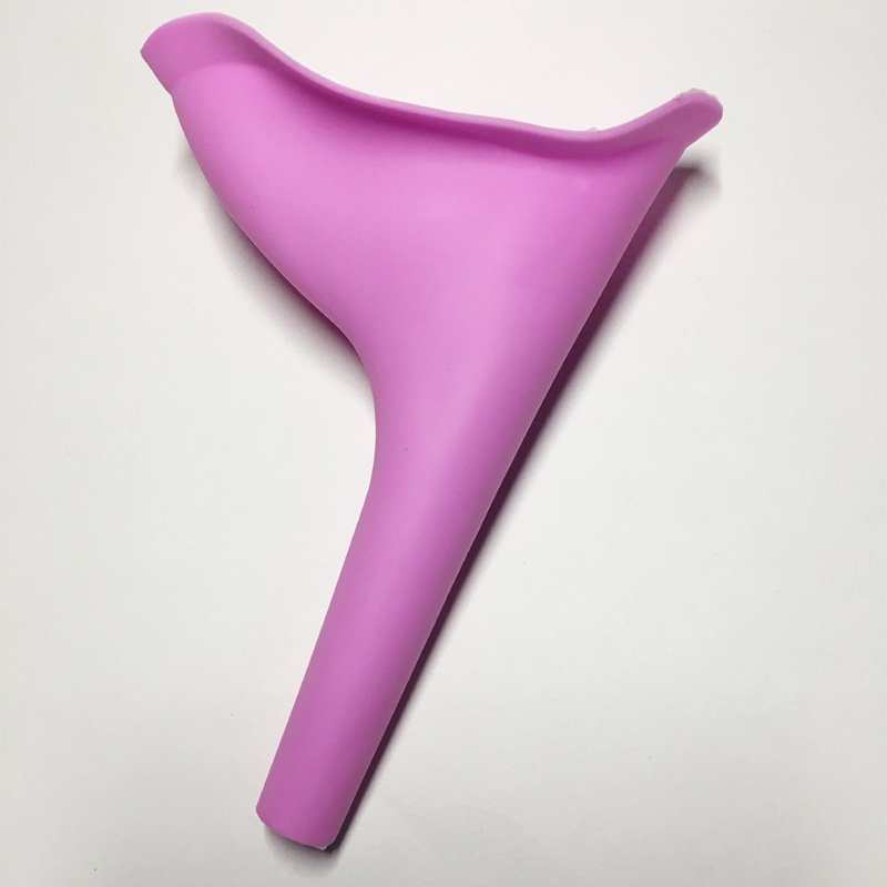 Cross-border exclusive emergency portable urinal for women, self-driving car urinal, outdoor standing urinal full figure