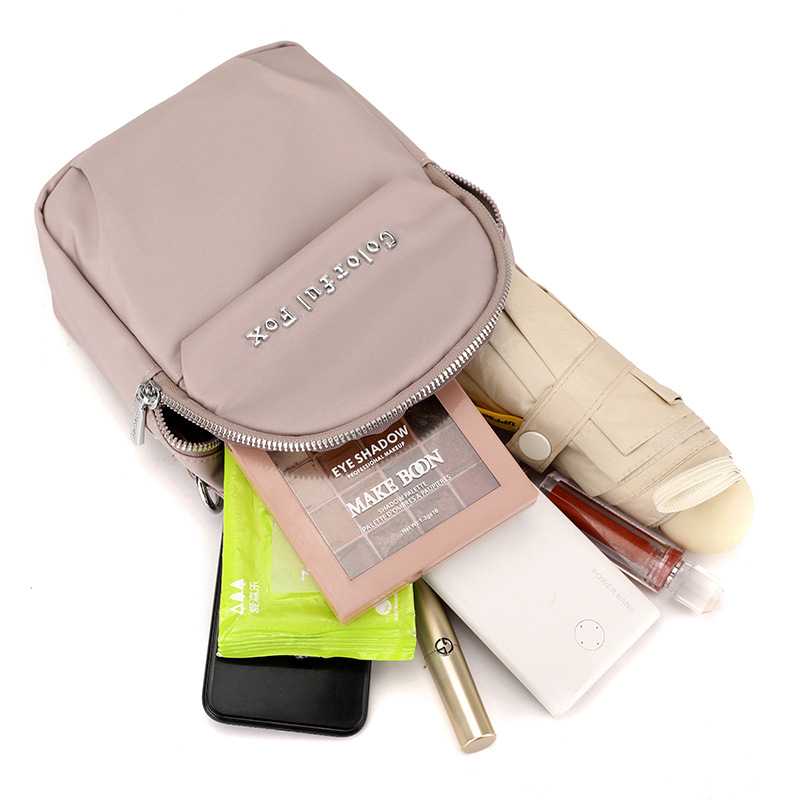 Colorful Fox Ladies' bag, Korean style fashion trend multi-layered single-shoulder bag, simple phone key case, crossbody bag Application Scenario