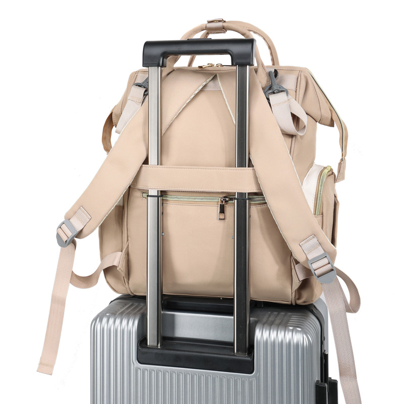 New baby and mother bags: large-capacity storage, mommy bag, portable double-shoulder hand-held mommy bag, multi-functional baby bottle and maternity bag details Picture