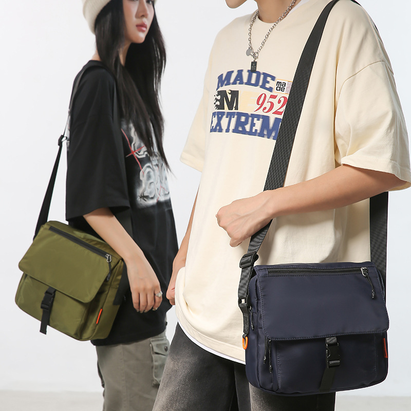 WEPOWER's new functional crossbody bag is a large-capacity, versatile and lightweight single-shoulder bag suitable for both men and women Specification drawing
