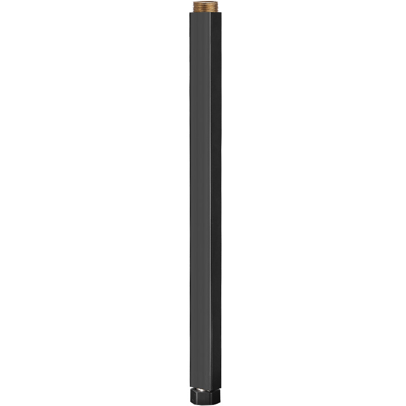 Shower head extension pipe connection lifting rod extension and height increase pipe shower head accessories square, round straight pipe extension rod Item Picture