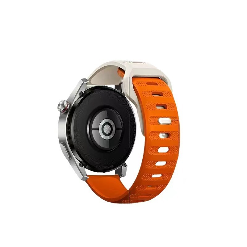 Suitable for Samsung watch5 with dot pattern 20mm strap and Huawei Honor 22mm silicone replacement strap Item Picture