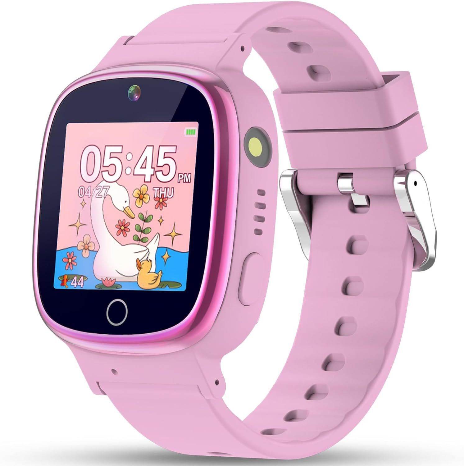 Children's smartwatch with 24 games, 1.4-inch touch screen, camera, video, music player and pedometer full figure
