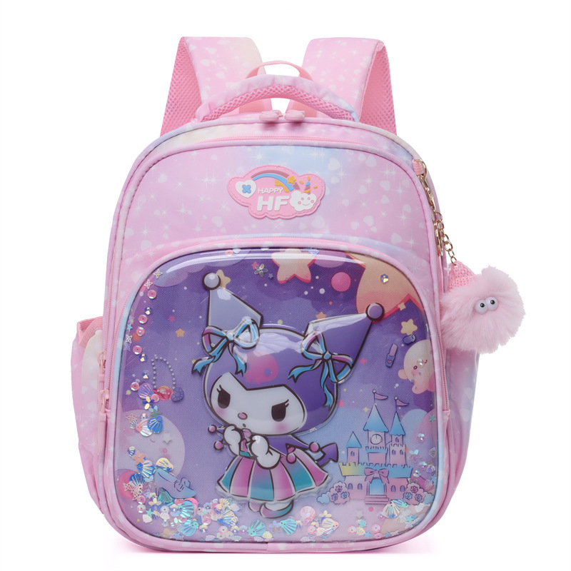 Children's schoolbags for boys and girls, primary school students from grades 1 to 3, kindergarten backpacks, cartoon cute, lightweight backpacks Item Picture