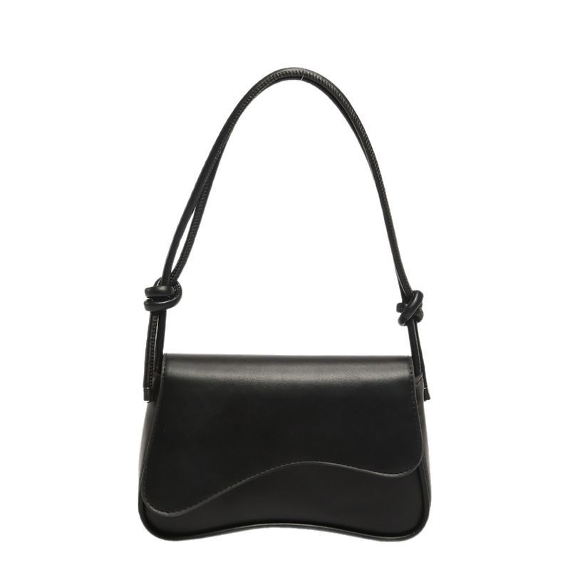 Fashionable and simple flip-top single-shoulder bag 2025 new style for work and commuting, small square underarm bag, versatile handbag for women wholesale Item Picture