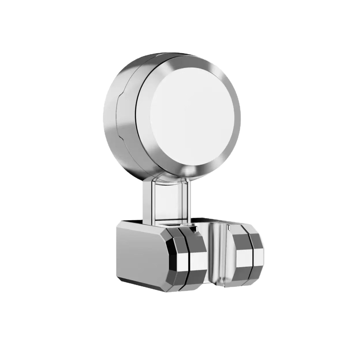 Light luxury suction cup shower head stand, no need for drilling, fixed seat, shower head stand, magic tool, adjustable wall base stand Item Picture