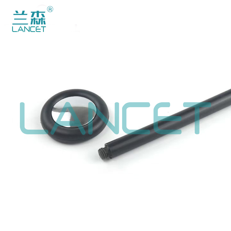 Martillo de diagnóstico de cabeza redonda martillo neural martillo de percusión negro completo martillo de diagnóstico redondo aleación de zinc martillo de percusión negro de cabeza redonda Specification image