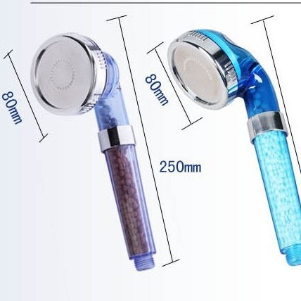 Negative ion pressurized shower head, water-saving handheld spa shower head, negative ion shower head Application Scenario