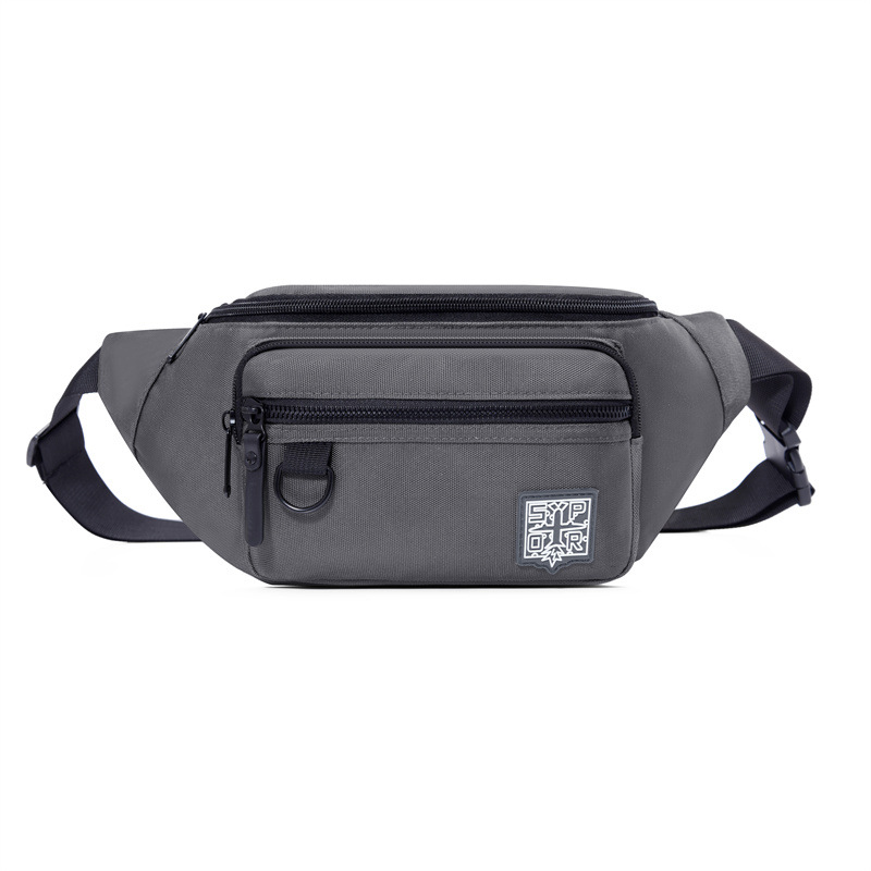 Men's Instagram trendy small bag, Japanese simple crossbody bag, men's backpack, trendy waist bag, single-shoulder bag, nylon crossbody bag Item Picture