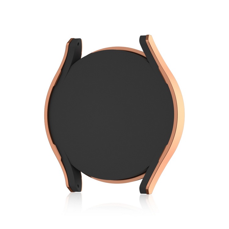 Applicable to Samsung galaxy Watch 6/5/4 single-row diamond electroplated pc tempered film one-piece hard shell protective case Specification drawing