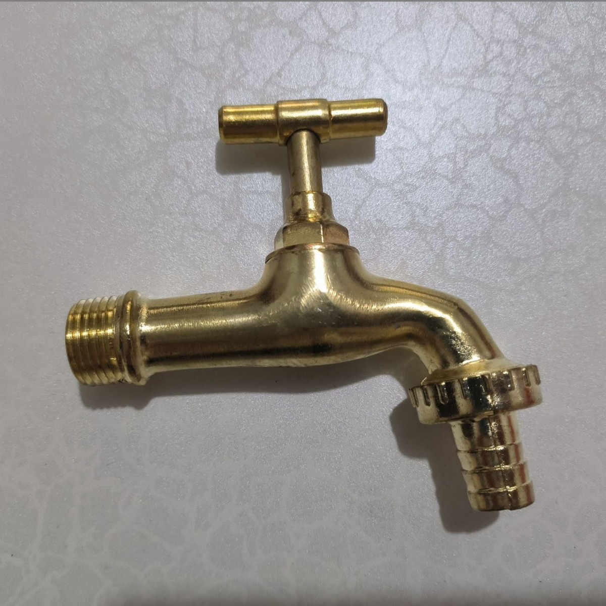 【 Factory Direct Sales 】 Cross-border zinc alloy copper-plated faucet 4-point and 6-point small faucet ball valves for foreign trade to South America Specification drawing