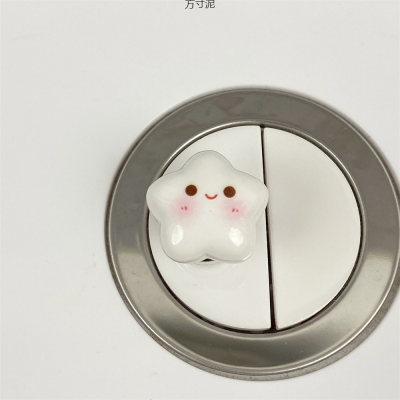 Bucket press, long nail button, special for nail art, universal bathroom flush switch auxiliary factory, cross-border wholesale Application Scenario
