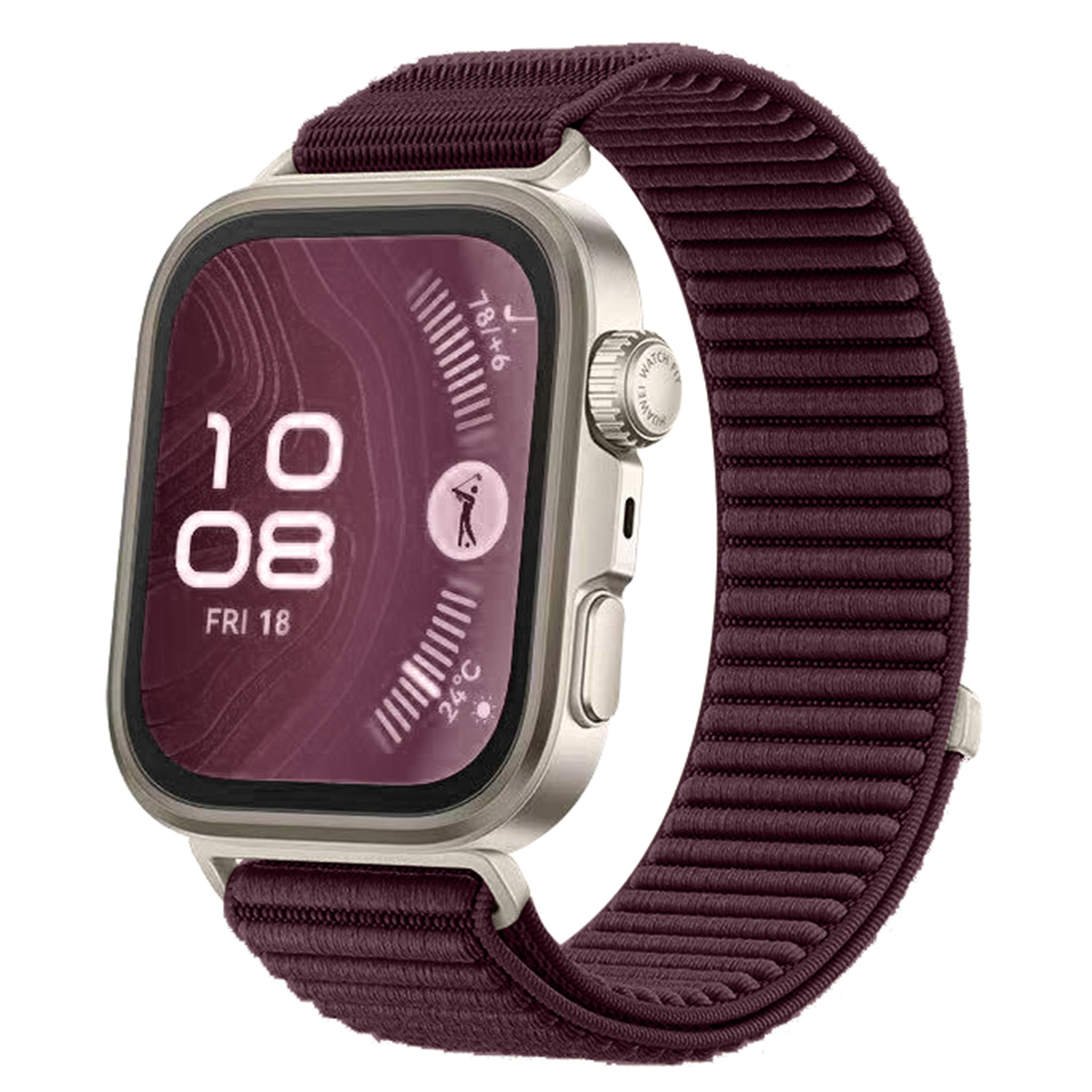 This watch is compatible with the Huawei Fit3/4 loop nylon strap and the HUAWEI Watch Fit4 Pro Velcro strap Application Scenario