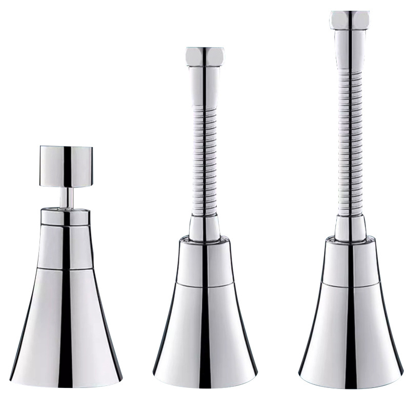 Kitchen faucet splash-proof head, faucet extender, universal joint for sink and sink, universal rotating head bubbler Item Picture