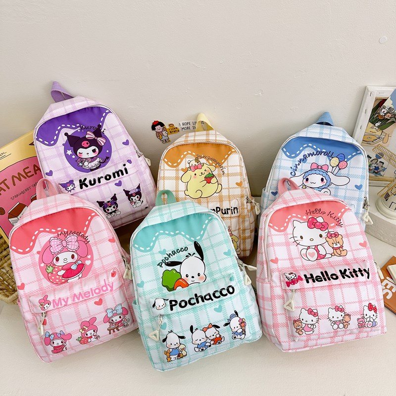 2024 New children's backpack, cartoon kindergarten schoolbag, large capacity, versatile for girls, student backpack, cross-border batch Application Scenario