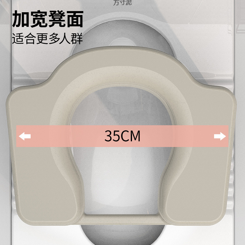 Wholesale of plastic simple toilet chairs for the elderly and pregnant women, which can be used to convert squat toilets into portable ones Application Scenario