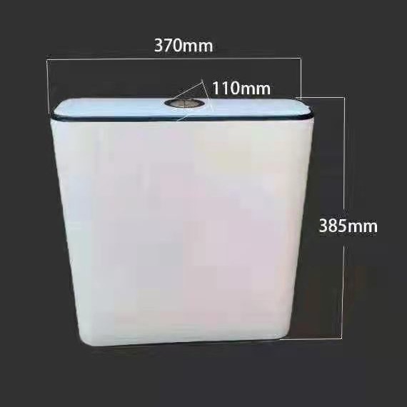 Household water tank, bathroom squat toilet, energy-saving toilet, water tank for pumping, thickened wall-mounted toilet flushing tank details Picture