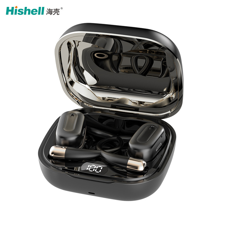 The new open product OWS08 over-ear Bluetooth translation headphones support real-time translation between 144 multiple languages Item Picture