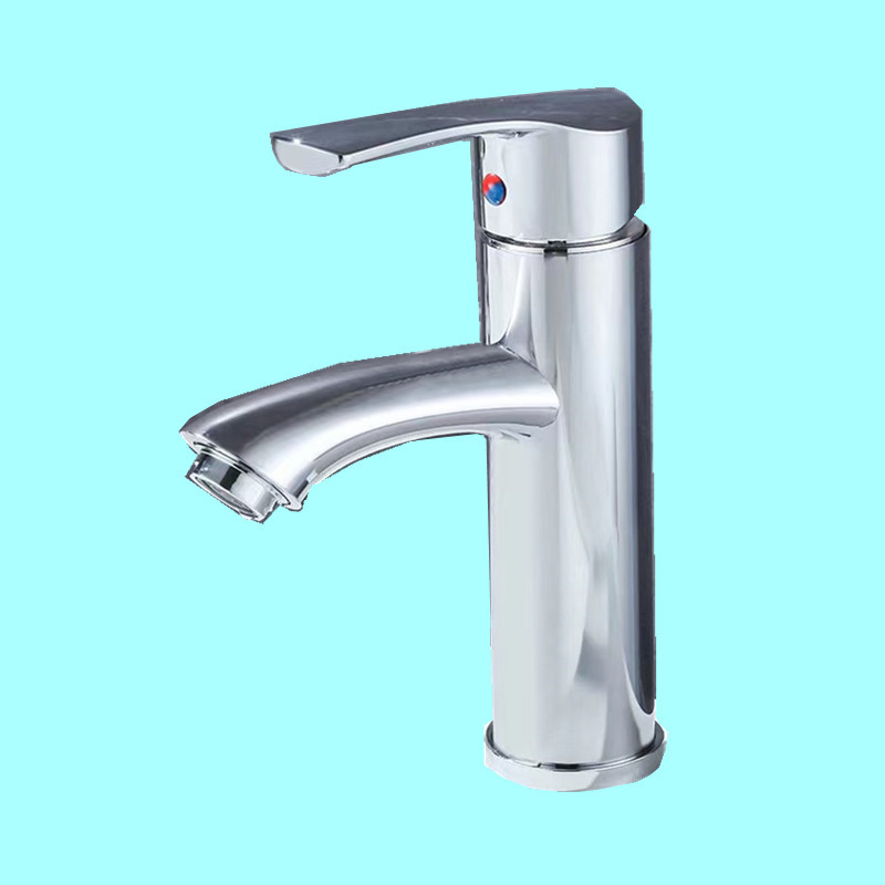 Seven-horsepower single-hole cold and hot washbasin faucet, stainless steel mixed water washbasin faucet manufacturer Application Scenario