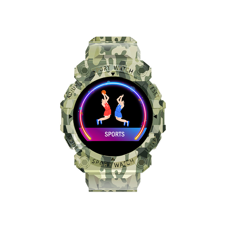 Y56 Smart Bracelet, FD68S smart bracelet, round screen, color screen, heart rate, blood pressure monitor, step music, weather and sports bracelet Item Picture
